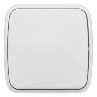 Минск белый выключатель 1кл открытая 10А IP20  
