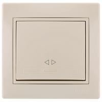 купить Мира бежевый переключатель 1кл скрытая 10А IP20  в Иванове Мира бежевый переключатель 1кл скрытая 10А IP20