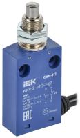 Выключатель концевой толкатель IP67 C6N-117 IEK с резьб.соединением