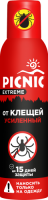 Аэрозоль от клещей 150мл Picnic Extreme