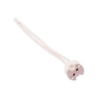 Патрон втычной GU5.3 керамика белый ЭРА