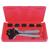 купить Клещи обжимные 0,25-10мм2 CTF КВТ с набором матриц в Иванове Клещи обжимные 0,25-10мм2 CTF КВТ с набором матриц