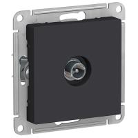 купить Атлас карбон розетка TV проходная скрытая 1-ая  в Иванове Атлас карбон розетка TV проходная скрытая 1-ая