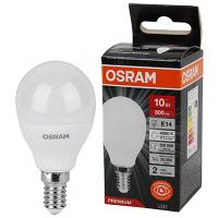 купить Лампа шар свд Е14 10Вт 4000К 800лм P45 матовый Osram LED Value black в Иванове Лампа шар свд Е14 10Вт 4000К 800лм P45 матовый Osram LED Value black