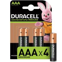 купить Аккумулятор AAA(мизинчик) 900mAh 1,2В BL4 Duracell  в Иванове Аккумулятор AAA(мизинчик) 900mAh 1,2В BL4 Duracell