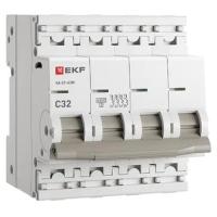 Автомат 4Р 32А C 4,5кА ВА47-63N EKF PROxima 
