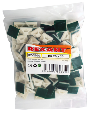 купить Площадка монтажная самоклеящаяся 20*20мм 14шт в Иванове Площадка монтажная самоклеящаяся 20*20мм 14шт