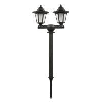 Светильник грунтовый свд на солнечной батарее пластик черный 1700мм IP44 4000К