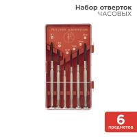 купить Набор отверток для точных работ 6 предметов Rexant в Иванове Набор отверток для точных работ 6 предметов Rexant