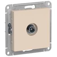 купить Атлас бежевый розетка TV антенна коннектор скрытая 1-ая  в Иванове Атлас бежевый розетка TV антенна коннектор скрытая 1-ая