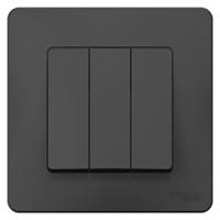 купить Бланка выключатель скрытая антрацит 3кл 10А IP20  в Иванове Бланка выключатель скрытая антрацит 3кл 10А IP20