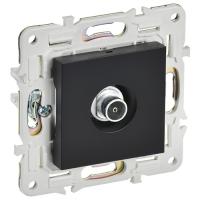 купить Сканди черный розетка TV оконечная скрытая 1-ая в Иванове Сканди черный розетка TV оконечная скрытая 1-ая