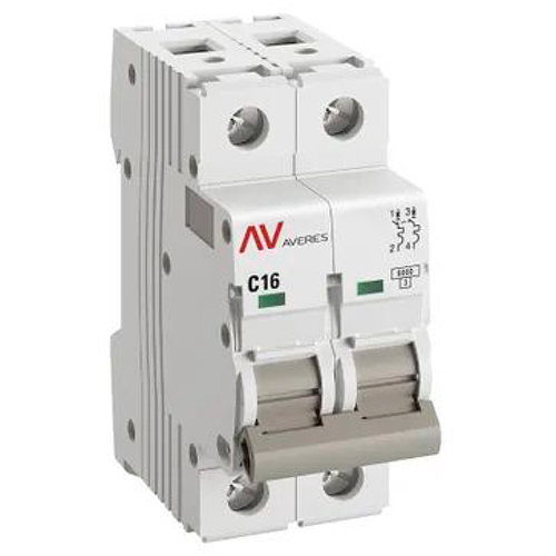 купить Автомат 2Р 16А C 6кА AV-6 EKF Averes  в Иванове Автомат 2Р 16А C 6кА AV-6 EKF Averes