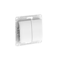 купить Глосса белый выключатель 2кл скрытая 10А IP20 быстрозажим.клем.   в Иванове Глосса белый выключатель 2кл скрытая 10А IP20 быстрозажим.клем.