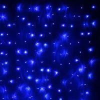 купить Гирлянда занавес 1,5*2,2м синий 544свд IP20 прозрачный провод (до 8мод) в Иванове Гирлянда занавес 1,5*2,2м синий 544свд IP20 прозрачный провод (до 8мод)