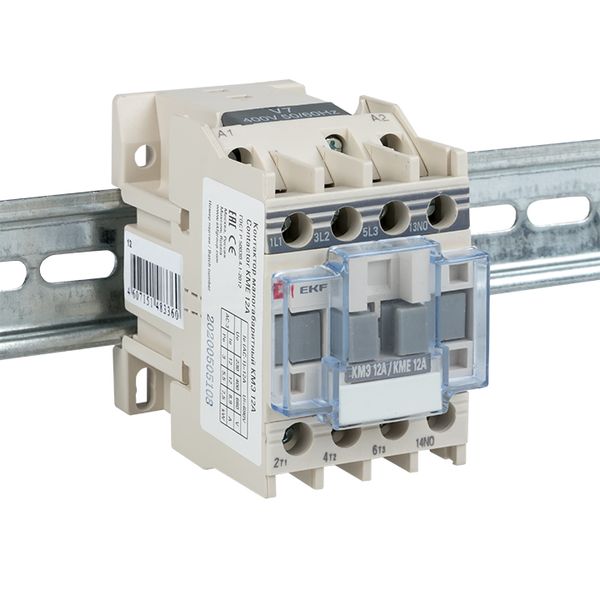 Контактор 12А 220В 1НО КМЭ EKF 