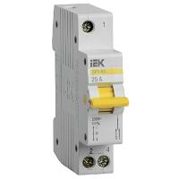 Выключатель нагрузки 1Р 25А ВРТ-63 3-позиционный IEK