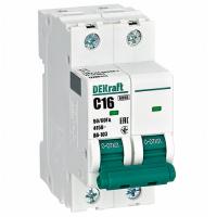 купить Автомат 2Р 16А C 6кА ВА-103 DEKraft  в Иванове Автомат 2Р 16А C 6кА ВА-103 DEKraft