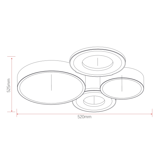 купить Светильник потолочный (люстра) свд 87Вт 3000К-6000К 4238лм белый/черный пульт диммер  в Иванове Светильник потолочный (люстра) свд 87Вт 3000К-6000К 4238лм белый/черный пульт диммер