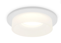 Светильник точечный G5.3 круг белый встраиваемый TECHNO SPOT