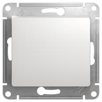 купить Глосса белый выключатель кнопочный 1кл скрытая 10А IP20  в Иванове Глосса белый выключатель кнопочный 1кл скрытая 10А IP20