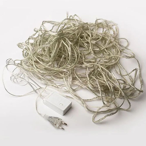 купить Гирлянда занавес 2*1м мульти 138свд с контроллером IP20 прозрачный провод 8 режимов в Иванове Гирлянда занавес 2*1м мульти 138свд с контроллером IP20 прозрачный провод 8 режимов