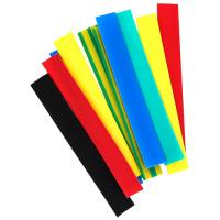 Трубка ТУТ 10/5мм разноцветный 0,08м 12шт набор