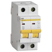 купить Автомат 2Р 6А C 4,5кА ВА47-29 IEK в Иванове Автомат 2Р 6А C 4,5кА ВА47-29 IEK
