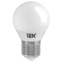 купить Лампа свд 220В E27 7Вт 6500К 630лм шар G45 матовая IEK в Иванове Лампа свд 220В E27 7Вт 6500К 630лм шар G45 матовая IEK