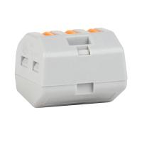 купить Клемма 3*4,0мм2 с рычажком серый КЭАЗ OptiKit СМК 222-413 упак (100 шт) в Иванове Клемма 3*4,0мм2 с рычажком серый КЭАЗ OptiKit СМК 222-413 упак (100 шт)