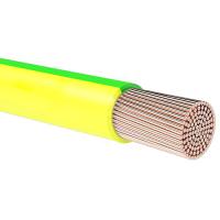 ПуГВнг(А)-LS 1*4 желто-зеленый провод /(100м) КабельМаш