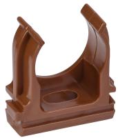 купить Держатель для трубы 20мм дуб 10шт IEK  в Иванове Держатель для трубы 20мм дуб 10шт IEK