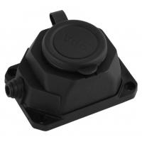 купить Колодка 1-мест 16А черный каучук заземление IP44 ЭРА в Иванове Колодка 1-мест 16А черный каучук заземление IP44 ЭРА