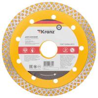 купить Диск алмазный сплошной 125*22,2мм сухой/мокрый рез KRANZ в Иванове Диск алмазный сплошной 125*22,2мм сухой/мокрый рез KRANZ