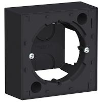 Коробка 84*84*35 квадрат карбон IP20 Атлас 