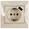 купить Мира бежевый розетка скрытая 1-мест заземление USB IP20  в Иванове Мира бежевый розетка скрытая 1-мест заземление USB IP20
