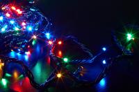 купить Гирлянда нить 12м мультицвет 120свд с контроллером IP20 зеленый провод 8 режимов в Иванове Гирлянда нить 12м мультицвет 120свд с контроллером IP20 зеленый провод 8 режимов