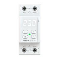 Реле напряжения с разрывом фазы и нейтрали Welrok LN -63