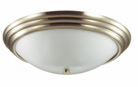 Светильник настенно-потолочный 3*60Вт E27 круг металл  Lumion античная латунь