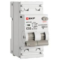 Дифавтомат 2Р 32А C тип AC 30мА 6кА 2мод АВДТ-63N EKF PROxima