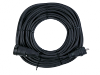 Удлинитель 1-мест 20м КГ 3*1,5 черный  IP44 PlexUp 