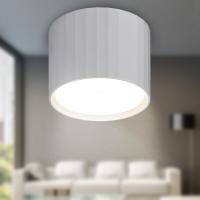 Светильник даунлайт 1*12Вт GX53 цилиндр белый накладной ЭРА 