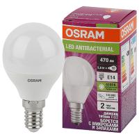 купить Лампа шар свд Е14 4,9Вт 4000К 470лм P45 матовый Osram в Иванове Лампа шар свд Е14 4,9Вт 4000К 470лм P45 матовый Osram