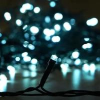 купить Гирлянда нить 10м белый 100свд с контроллером IP20 прозрачный провод 8 режимов в Иванове Гирлянда нить 10м белый 100свд с контроллером IP20 прозрачный провод 8 режимов