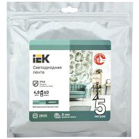 Лента свд 12В 4,8Вт/м 60свд/м 4000К 2835 IP65 IEK 5м