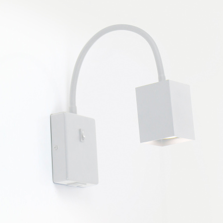 Светильник настенный (бра) 1*15Вт GU10 белый General гибкий