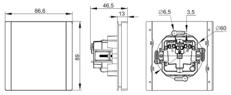 купить Фортепиано белый розетка скрытая 1-мест заземление с крышкой шторки IP44  в Иванове Фортепиано белый розетка скрытая 1-мест заземление с крышкой шторки IP44