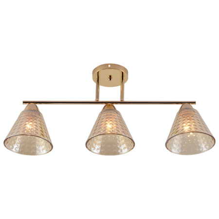 Светильник потолочный (люстра) 3*60Вт E27 золото