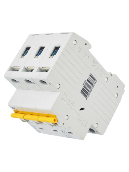 купить Автомат 3Р 50А C 6кА ВА47-60М IEK  в Иванове Автомат 3Р 50А C 6кА ВА47-60М IEK