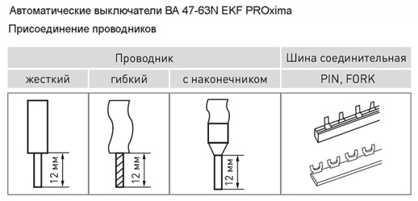 Автомат 2Р 10А C 4,5кА ВА47-63N EKF PROxima 
